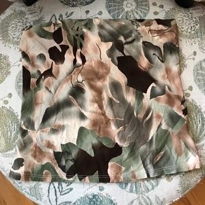 Sirens stretch Tube Top - size Large